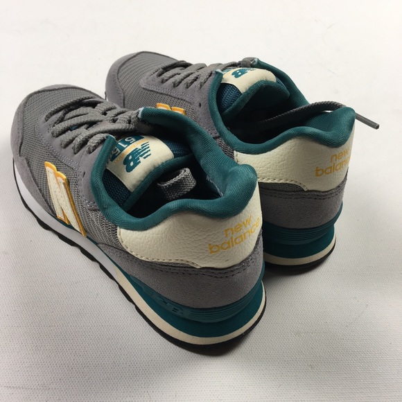 New Balance 515 Gray Blue Big Kids Shoes 1 Z29 - Picture 4 of 8